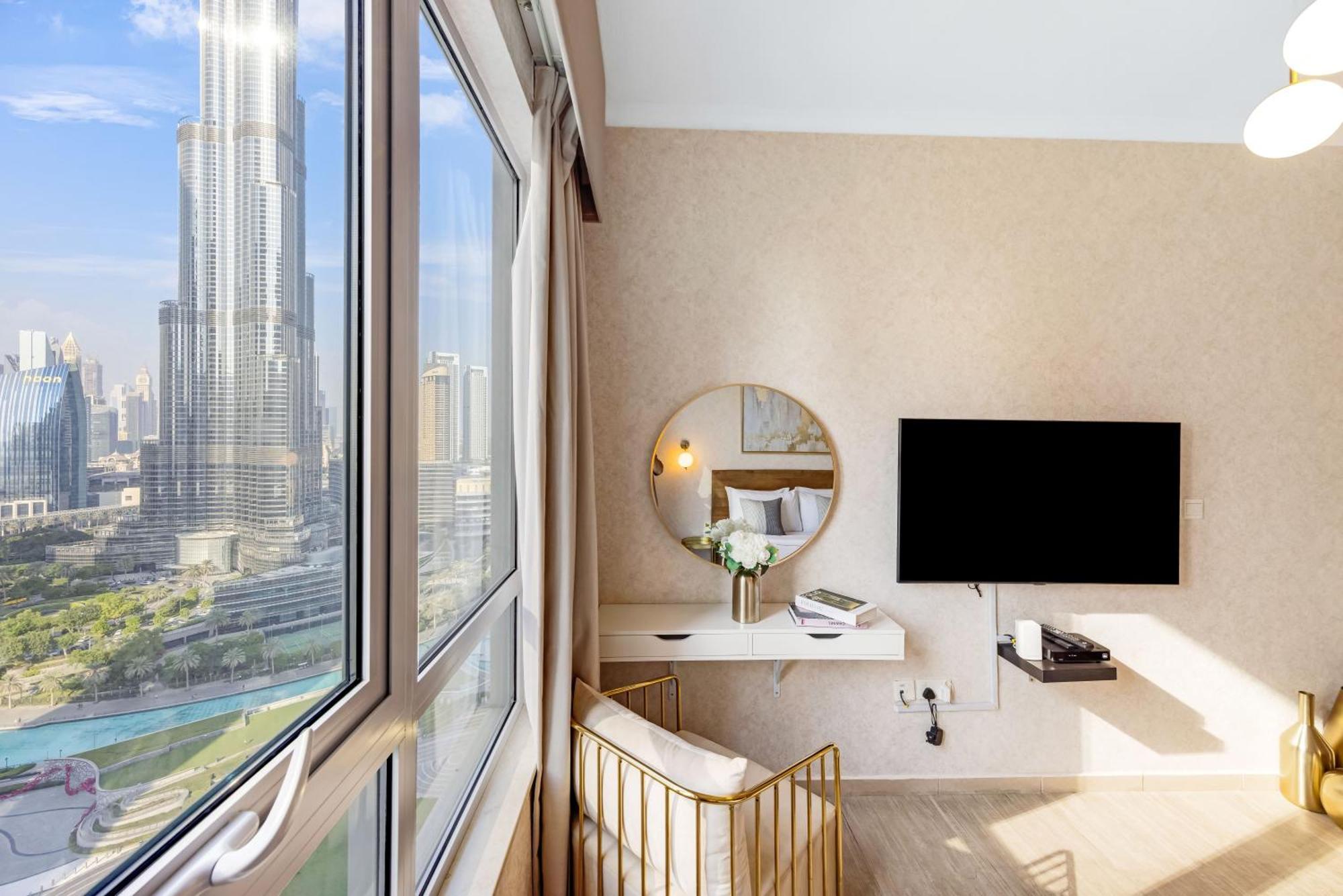Durrani Homes - Grandiose 5Br Besides Dubai Mall With Burjkhalifa And Fountain View Экстерьер фото