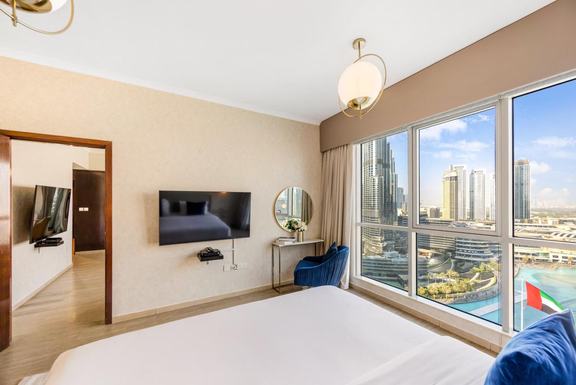 Durrani Homes - Grandiose 5Br Besides Dubai Mall With Burjkhalifa And Fountain View Экстерьер фото