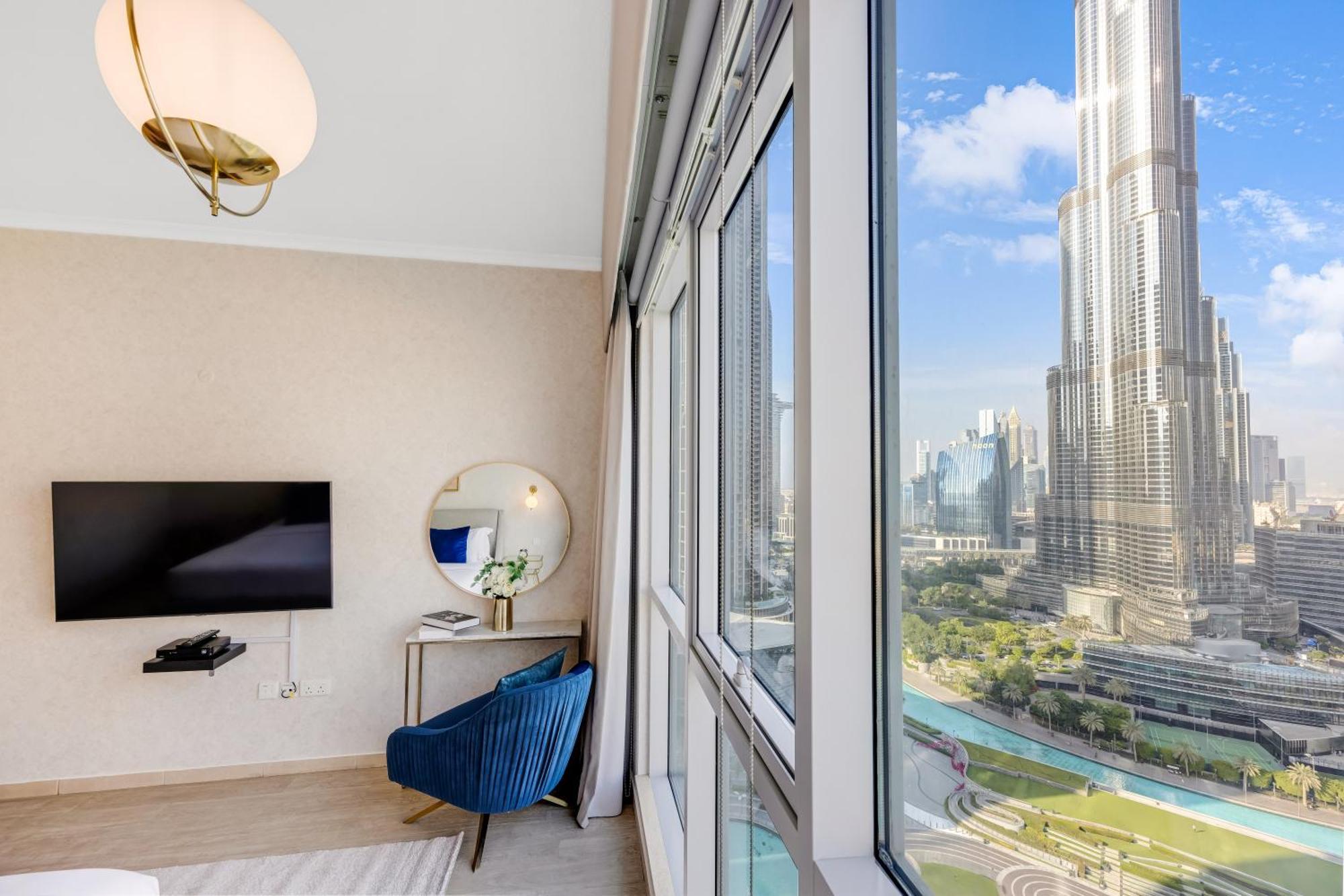 Durrani Homes - Grandiose 5Br Besides Dubai Mall With Burjkhalifa And Fountain View Экстерьер фото