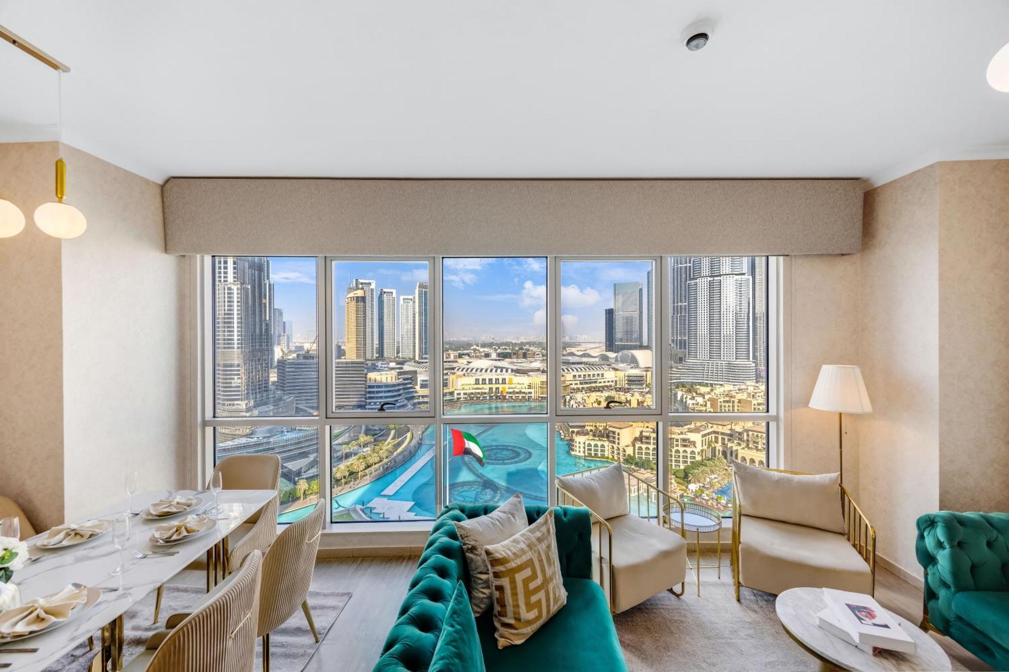 Durrani Homes - Grandiose 5Br Besides Dubai Mall With Burjkhalifa And Fountain View Экстерьер фото