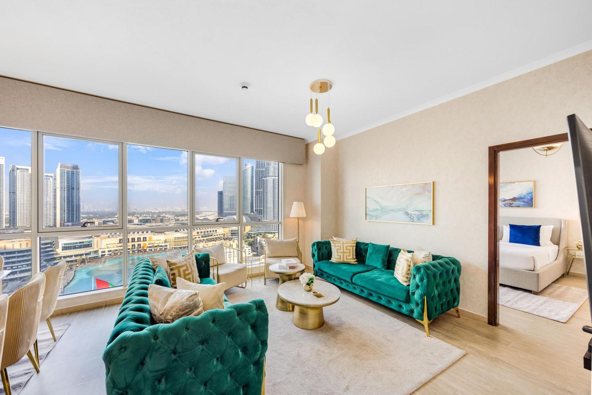 Durrani Homes - Grandiose 5Br Besides Dubai Mall With Burjkhalifa And Fountain View Экстерьер фото