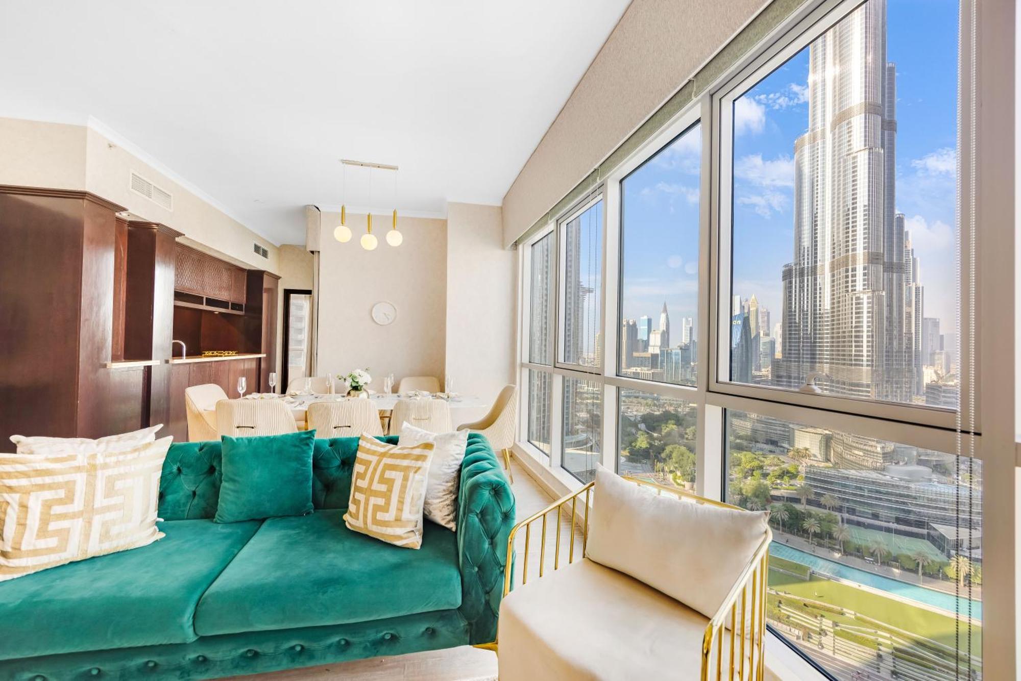 Durrani Homes - Grandiose 5Br Besides Dubai Mall With Burjkhalifa And Fountain View Экстерьер фото