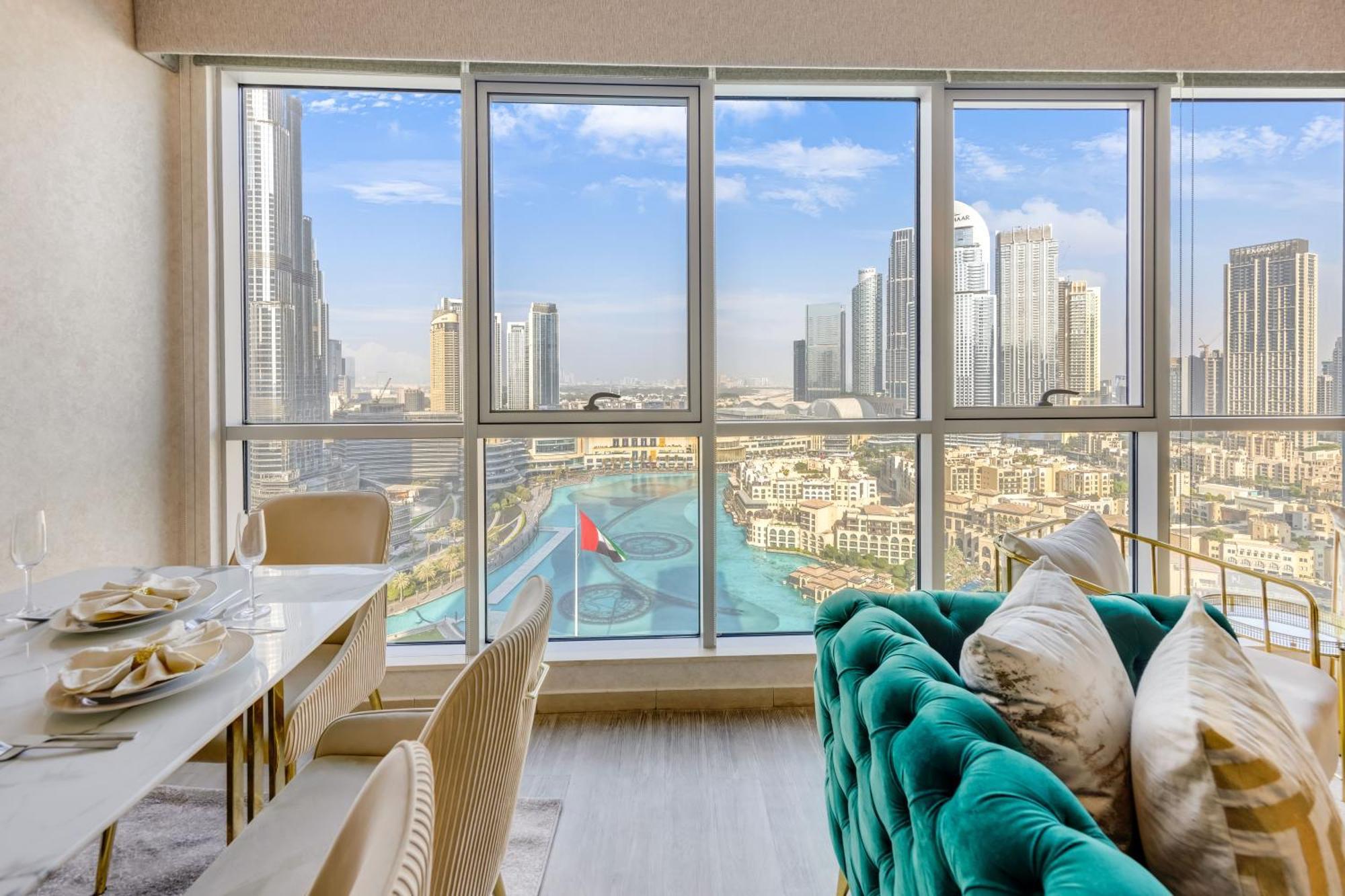 Durrani Homes - Grandiose 5Br Besides Dubai Mall With Burjkhalifa And Fountain View Экстерьер фото